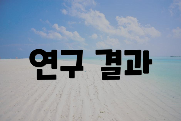 연구 결과