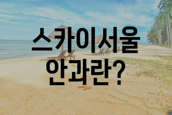 스카이서울 안과란?